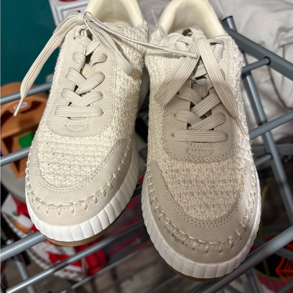 Stylish Beige Women's Sneakers
